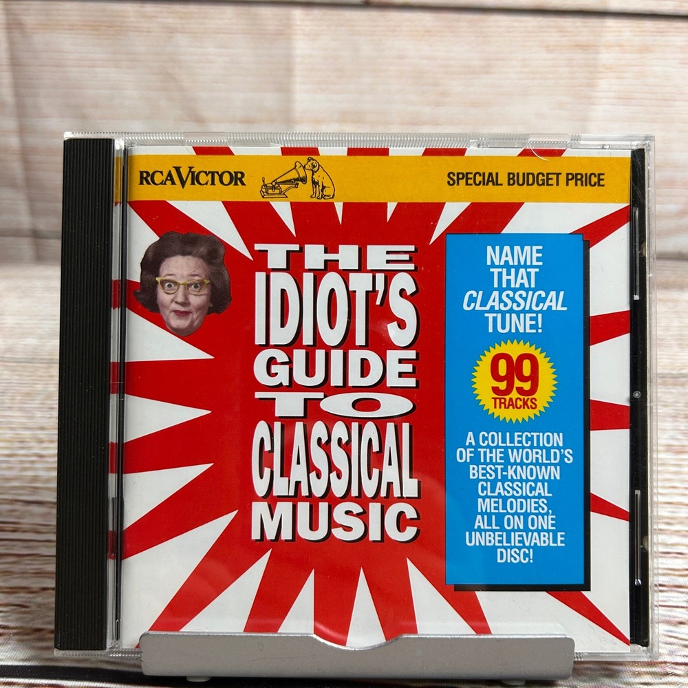 The Idiot's Guide to Classical Music CD 99 Tracks RCA Victor 1995